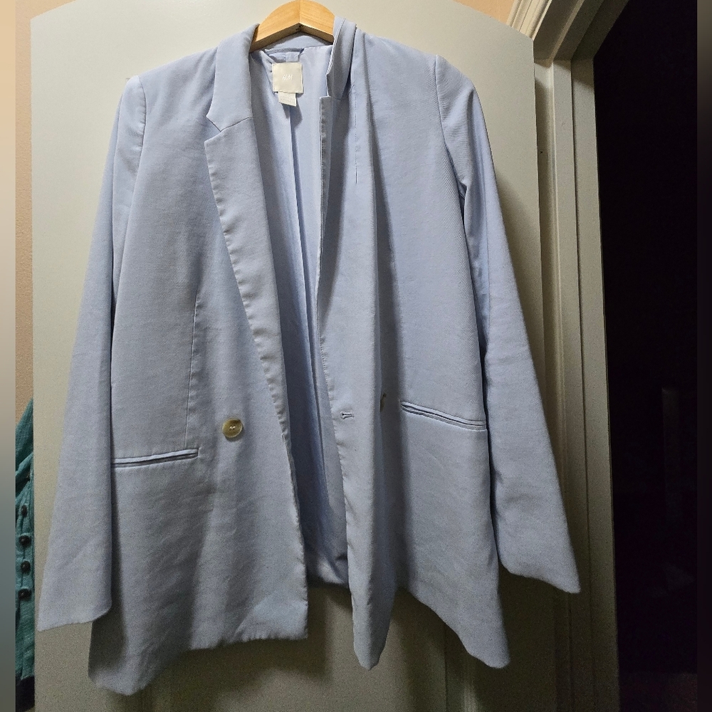 H&M Light Blue Women's Blazer